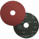 United Abrasives SAIT 58260 4-1/2x7/8 Bulk 3Z Premium Zirconium Fiber Grinding Discs 60 Grit, 100 pack