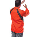 Tillman 6360 Cotton Westex FR7A Fabric Welding Jacket, 30" 9 oz, Orange, Medium
