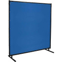 Steiner 535HD-6X6 Protect-O-Screen HD with Blue Vinyl Laminated Polyester Welding Curtain with Frame