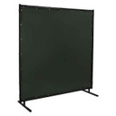 Steiner 522HD-4X6 Protect-O-Screen HD with Shade 8 Transparent Vinyl FR Welding Screen with Frame