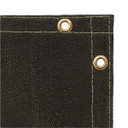Steiner 397-8X10 Z-FLEX 26 oz Black Vermiculite Coated Fiberglass Welding Blanket