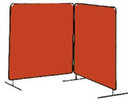 Tillman 6232068 6x8 ft Orange Vinyl Welding Curtain with Frame