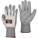 Tillman 964 Polyurethane Coated HPPE Knit Gloves, A3 Cut Resistant, Small