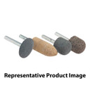 Walter 12D022 3/4x1-1/8x1/4 Mounted Point Type A-5 Blue-Gray for Mild Steel and Cast Iron Grit A36