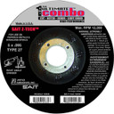 United Abrasives SAIT 22335 5x.095x7/8 Ultimate Combo Z-Tech High Performance Grinding Wheels, 25 pack