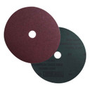 Norton 66623357286 7x7/8” Metal F240 Aluminum Oxide Fiber Discs, 60 Grit, 25 pack