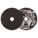 Walter 11L263 2-1/2x1/16x3/8 ZIP Steel and Stainless Contaminant Free Cut-Off Wheels Type 1 Grit A24, 25 pack