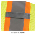 Black Stallion VS2022 ANSI Class 2 Two-Tone Hi-Vis Safety Vest, Lime, Small