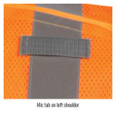 Black Stallion VS2025 ANSI Class 2 Break-Away Hi-Vis Safety Vest, Orange, 3X-Large