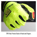 Black Stallion GX2025-YB Toolhandz MAX High Abrasion-Resistant Mechanics Glove, Medium