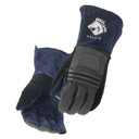 Black Stallion GS2019-NB BSX Grain Pigskin & Split Cowhide Stick Glove, Medium