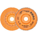 Walter 06A512 5x7/8 Enduro-Flex Turbo Discs Fast Grinding Blending Flap Disc Grit 36/60 Type 27, 10 pack