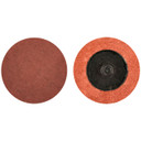 Norton 69957399696 1-1/2" Merit Aluminum Oxide TR (Type III) Quick-Change Cloth Discs, 50 Grit, 100 pack