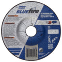 Norton 66252843216 5x1/8x7/8 In. BlueFire ZA/AO Grinding and Cutting Wheels, Type 27, 30 Grit, 25 pack