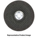 Norton 66252843177 4x1/4x5/8 In. BlueFire ZA/AO Grinding Wheels, Type 27, 24 Grit, 25 pack