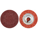 Norton 69957399619 1" Merit Aluminum Oxide TS (Type II) Quick-Change Cloth Discs, 100 Grit, 100 pack