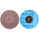 Norton 66261121039 3 In. Gemini R228 AO Very Fine Grit TR (Type III) Quick-Change Cloth Discs, 240 Grit, 50 pack
