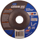 Norton 66253370271 4-1/2x1/4x7/8 In. Gemini XXL Pipeline AO Depressed Center Wheels, Type 27, 30 Grit, 25 pack