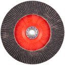 Norton 66261132836 7x5/8-11 In. Red Heat R983 CA Coarse Grit Flap Discs, Quick Trim, 60 Grit, 10 pack