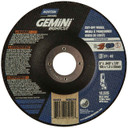Norton 66252841914 5x.045x7/8 In. Gemini RightCut INOX/SS AO Right Angle Cut-Off Wheels, Type 27/42, 24 Grit, 25 pack