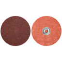 Norton 69957399664 4" Merit Aluminum Oxide TS (Type II) Quick-Change Cloth Discs, 60 Grit, 50 pack