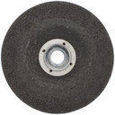 Norton 66252843609 4-1/2x1/8x5/8 - 11 In. Metal AO Grinding and Cutting Wheels, Type 27, 24 Grit, 10 pack