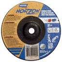 Norton 66252842004 4x1/8x3/8 In. NorZon Plus SGZ CA/ZA Grinding and Cutting Wheels, Type 27, 24 Grit, 25 pack