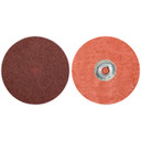 Norton 69957399655 3" Merit Aluminum Oxide TS (Type II) Quick-Change Cloth Discs, 100 Grit, 50 pack