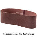 Norton 78072727932 3x24” Gemini R255 Aluminum Oxide Cloth Portable Belts, 120 Grit, Fine, 10 pack