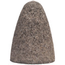 Norton 66253349855 2-3/4x3-1/2x5/8-11 In. Metal 24 AO Portable Snagging Cones, Type 16, 20 Grit, 10 pack