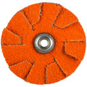 Norton 66261195368 1-1/2 in. Blaze Coated Specialties Pads & Slotted Discs, 80 Grit, 100 pack