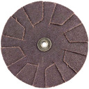 Norton 8834184000 4 in. Coated Specialties Pads & Slotted Discs, 60 Grit, 100 pack