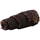 Norton 8834181714 3/8x1x1/8 In. Merit AO Full Tapered Spiral Rolls, Coarse, 60 Grit, 100 pack