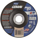 Norton 66253370066 5x.045x7/8 In. Gemini RightCut AO Right Angle Cut-Off Wheels, Type 27/42, Bulk, 24 Grit, 250 pack