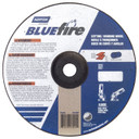 Norton 66252843245 9x1/8x7/8 In. BlueFire ZA/AO Grinding and Cutting Wheels, Type 27, 30 Grit, 20 pack
