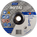 Norton 7660775956 7x1/8x7/8 In. Metal AO Grinding and Cutting Wheels, Type 27, 24 Grit, 5 pack