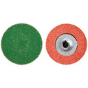 Norton 08834165583 2” Merit Zirc Plus TS (Type II) Quick-Change Cloth Discs, 50 Grit, Zirconia Alumina Plus, 100 pack