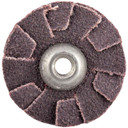 Norton 8834184224 1 in. Coated Specialties Pads & Slotted Discs, 100 Grit, 100 pack
