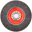 Norton 66261132809 4-1/2x5/8-11 In. Red Heat R983 CA Coarse Grit Flap Discs, Quick Trim, 60 Grit, 10 pack