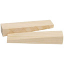 Norton 61463653294 4x2x2 In. Crystolon SC Plain Floor Rubbing Bricks with Wooden Wedges, 24 Grit, 6 pack