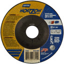 Norton 66252843322 4-1/2x.125x7/8 In. NorZon Plus SGZ CA Right Angle Cut-Off Wheels, Type 27/42, 24 Grit, 25 pack