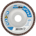 Norton 8834193421 4-1/2x7/8 in. BlueFire ZA Flap Discs, Type 29, P36 Grit, 10 pack