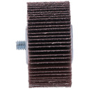 Norton 8834132003 1-3/8x5/8x1/4-20 In. Merit High Performance AO Threaded Shank Mini Flap Wheel, Medium, P120 Grit, 10 pack