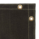 Steiner 376-6X8 BlackFlex 28 oz Black Heavy Acrylic Coated Fiberglass Welding Blanket