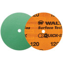 Walter 15V412 4-1/2" Quick-Step XX Sanding Discs with Cyclone Technology 120 Grit, 25 pack