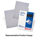 United Abrasives SAIT 84166 Blue Line 9x11 EA-S Stearate Aluminum Oxide Cloth Hand Sanding Sheets 320 Grit, 50 pack