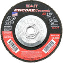 United Abrasives SAIT 72930 4-1/2x5/8-11 Encore Ceramic Type 29 With Hub High Performance Flap Discs 36 Grit, 10 pack