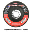United Abrasives SAIT 72829 5x7/8 Encore Ceramic Type 29 No Hub High Performance Flap Discs 60 Grit, 10 pack
