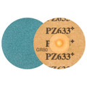 Walter 04D308 3" Twist Quick Change Topcut Finishing Discs Zirconia Alumina Sanding Discs 80 Grit Orange, 50 pack