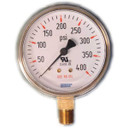 Weldcote Metals GAUGE2X400 Pressure Gauge 2" X 400 PSI, Brass